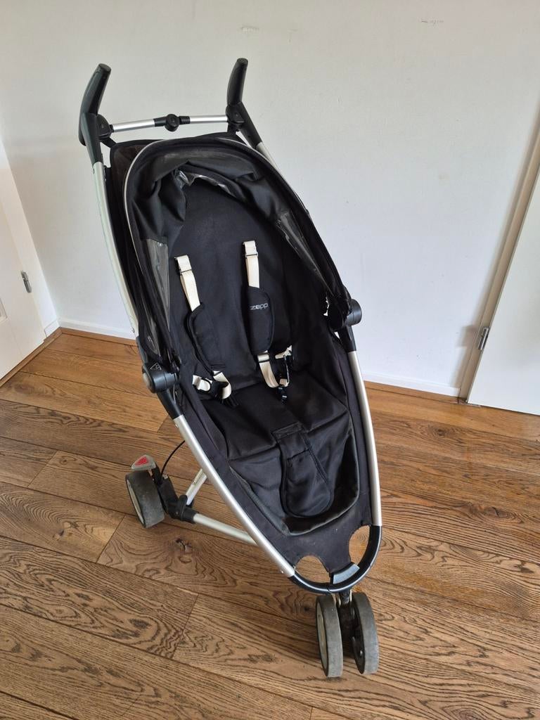 Quinny Zapp Xtra 2 Buggy - Zwart, Kinderen en Baby's, Ophalen, Gebruikt, Quinny, Verstelbare rugleuning