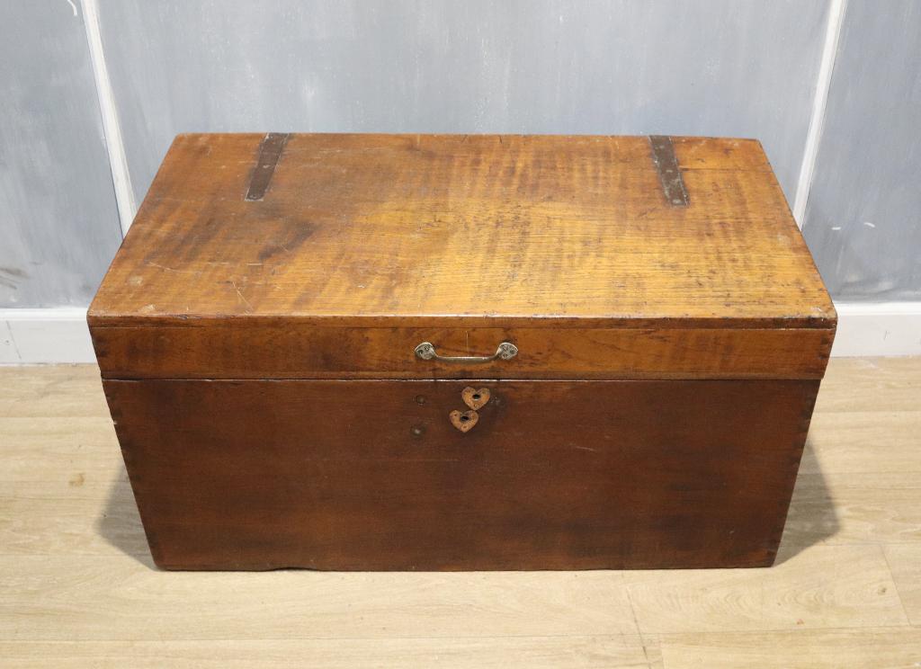 Antieke koloniale reiskist, Antiek en Kunst, Ophalen of Verzenden