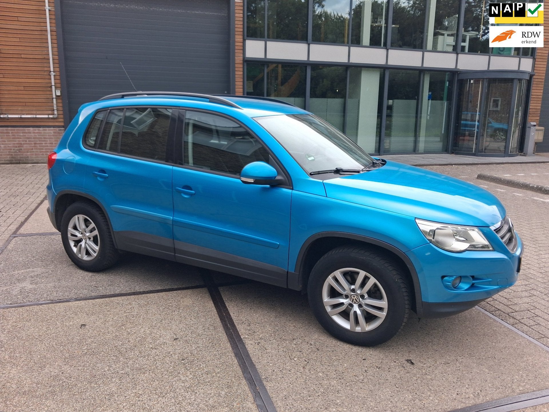 Volkswagen Tiguan 1.4 TSI Track&Field 4Motion((( nieuwe kett, Gebruikt, 4 cilinders, Blauw, Origineel Nederlands