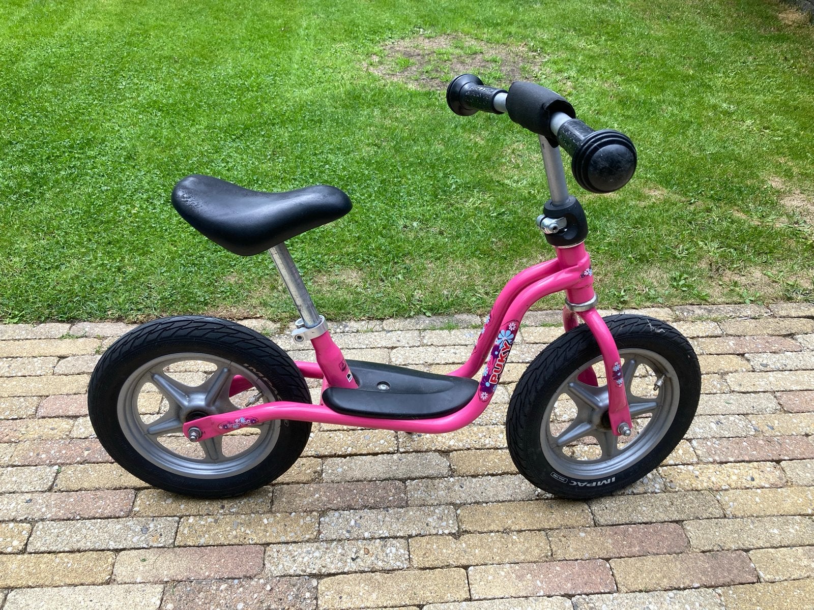 Puky loopfiets roze, Ophalen, Gebruikt, Minder dan 16 inch