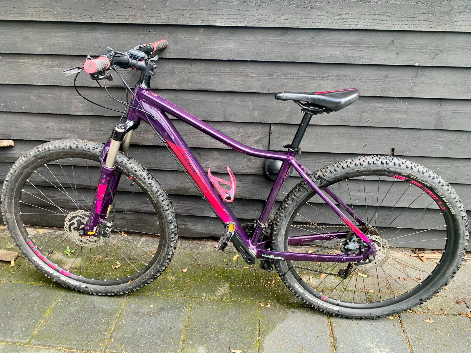Cube Access HPA Dames Mountainbike - Paars/Roze, Gebruikt, Hardtail, 49 tot 53 cm, Dames