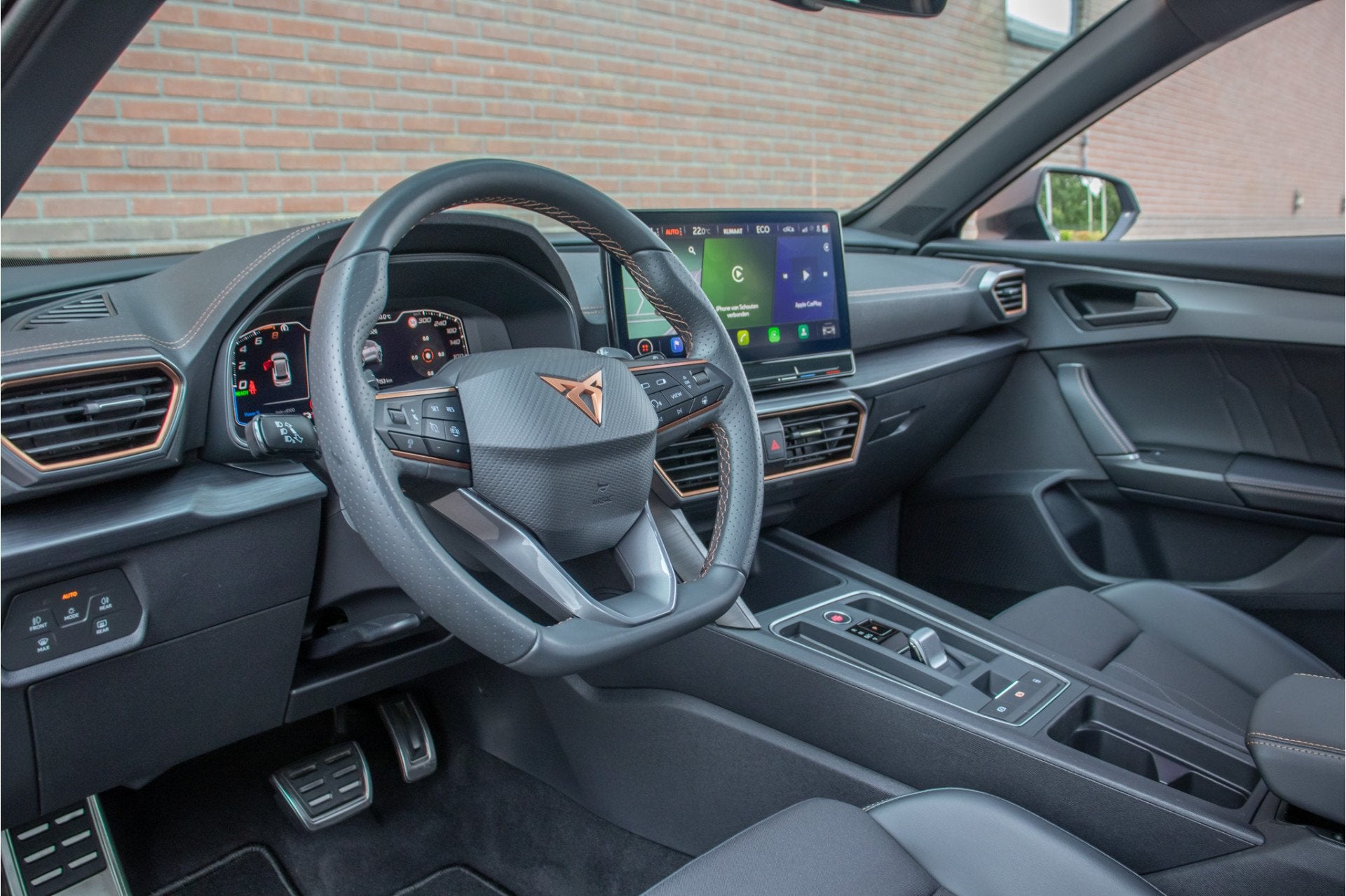 CUPRA Formentor 1.4 e-Hybrid 245pk VZ, Memory, Trekhaak, Sto, Auto's, Gebruikt, 4 cilinders, Formentor, Leder en Stof