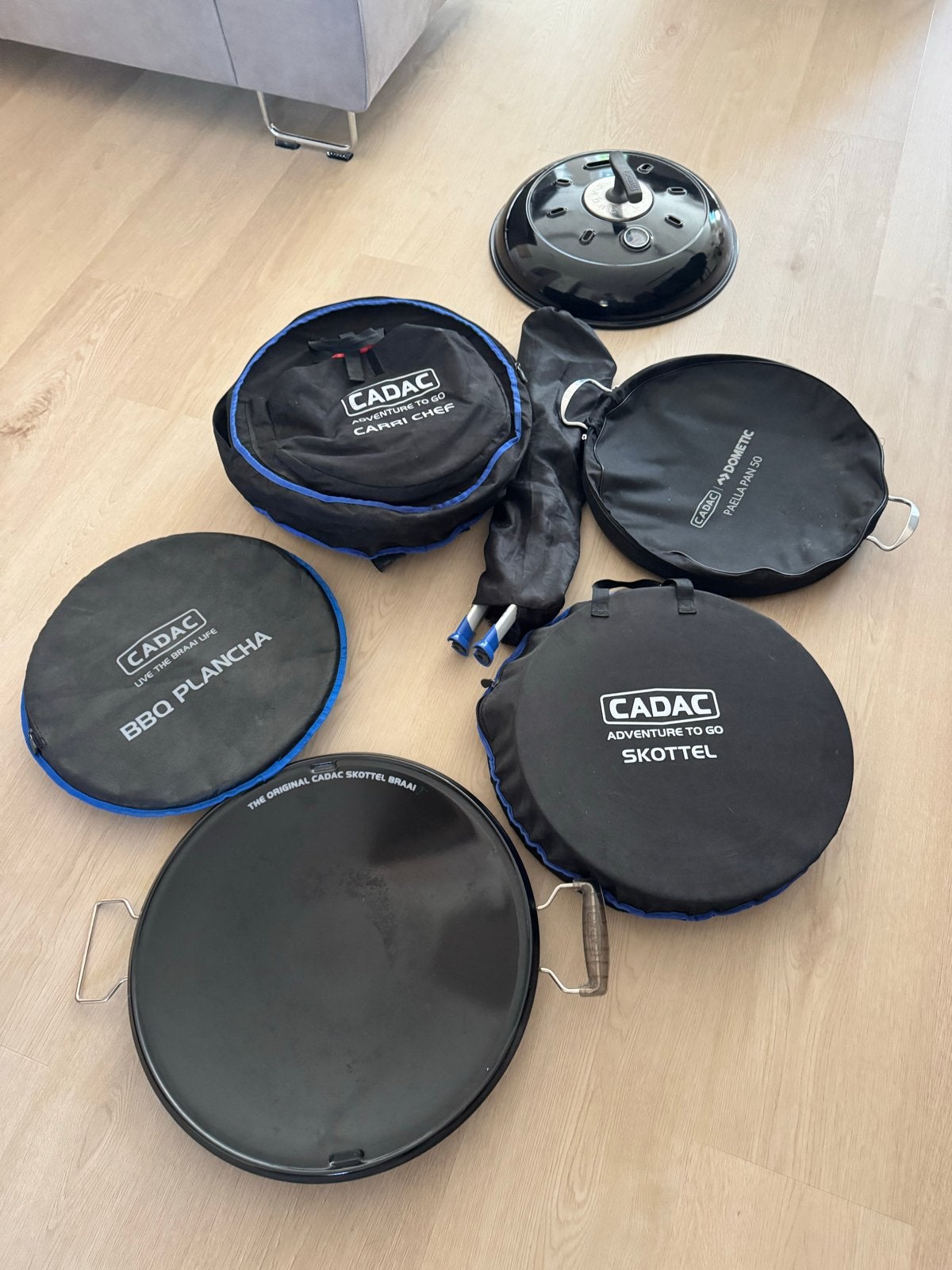 Cadac Skottelbraai Carri Chef 2 elektrische ontsteking, Ophalen, Gebruikt
