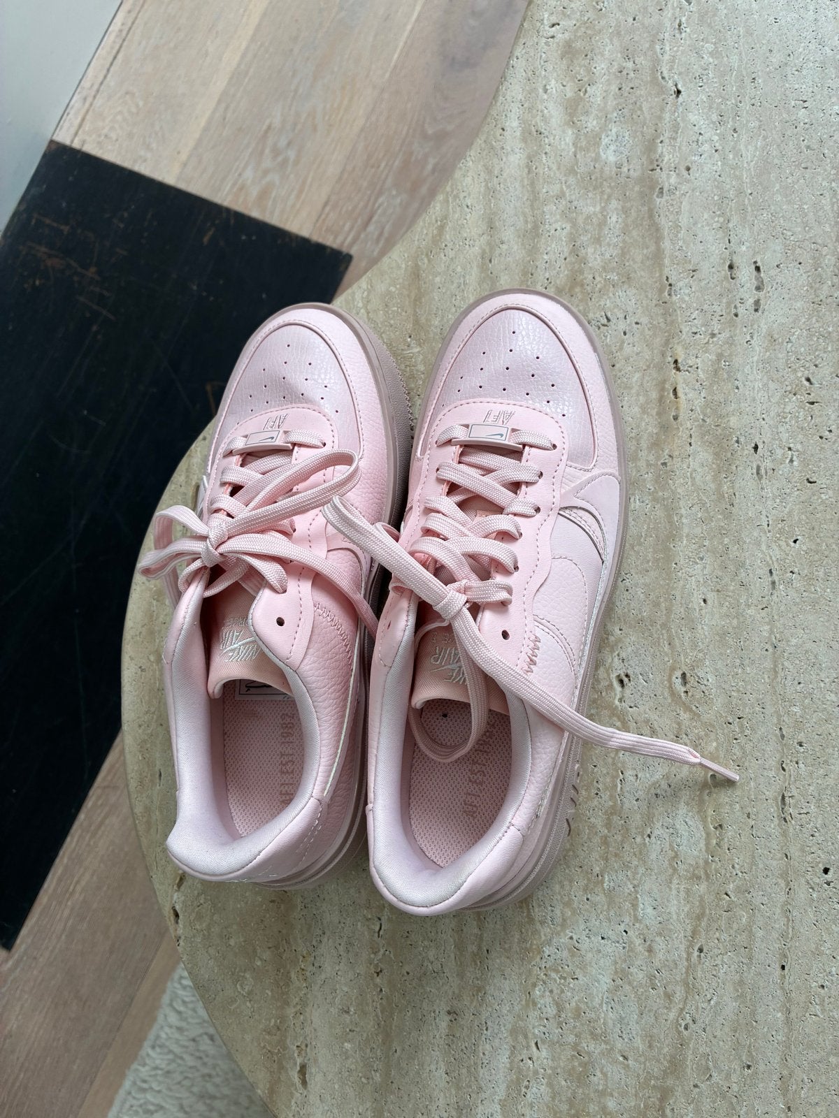 Nike Air Force 1 Shadow Roze Sneakers Maat 36, Kleding | Dames, Schoenen, Ophalen, Zo goed als nieuw, Roze, Sneakers of Gympen