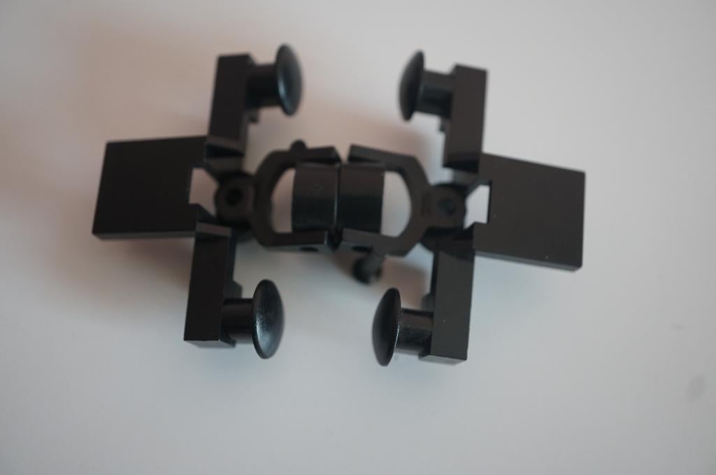 Zwarte 12 volt Lego trein buffer met magneet, Verzenden, Lego, Losse stenen, City