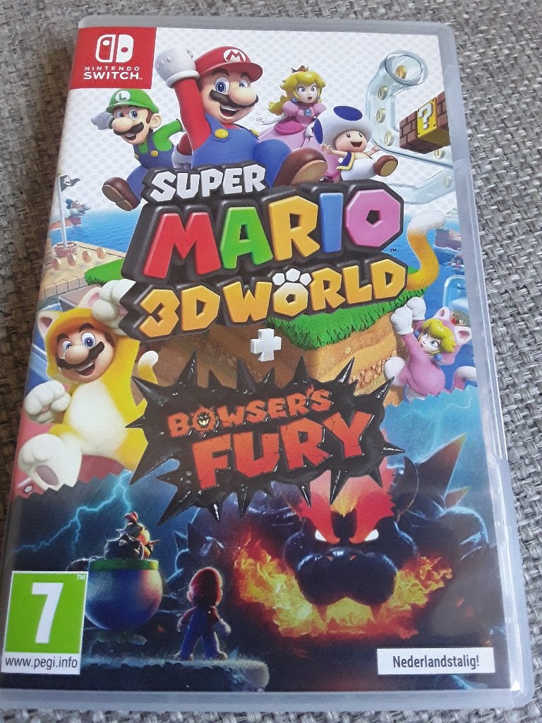 Nintendo Switch Game Super Mario 3D World + Bowser's Fury, Avontuur en Actie, Online, Ophalen of Verzenden, Zo goed als nieuw