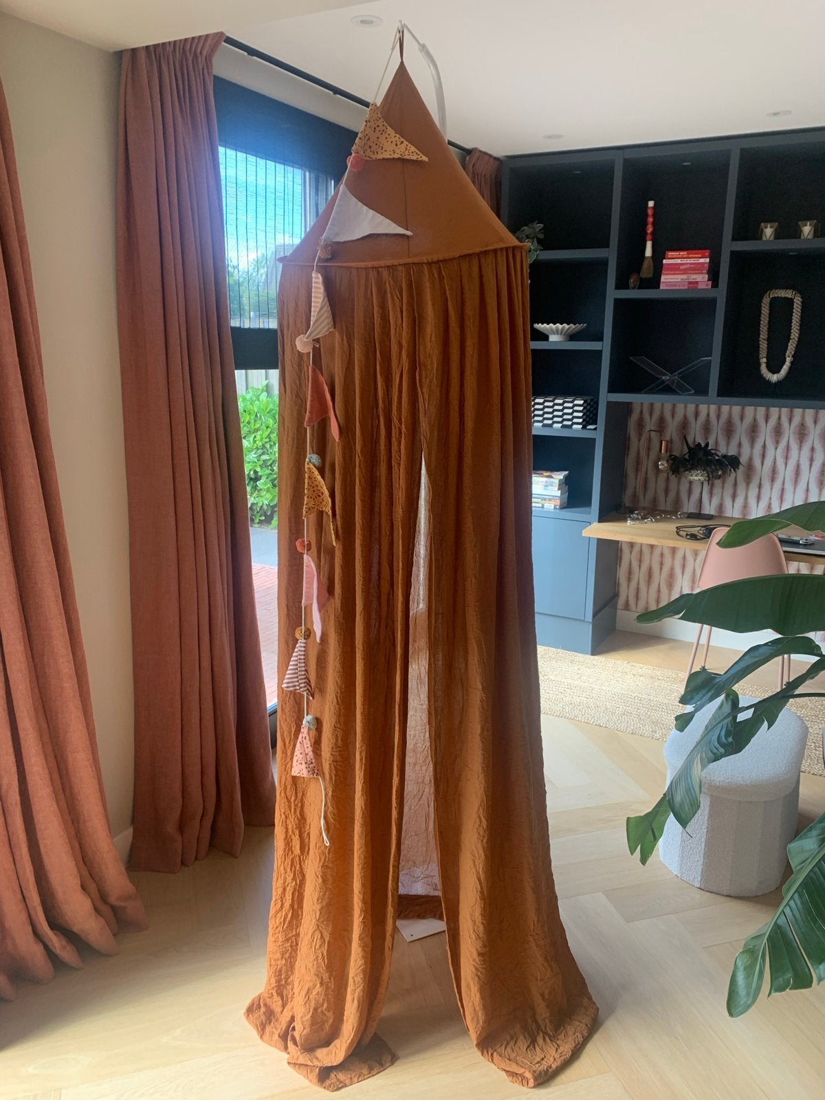 Jollein klamboe met standaard, kleur Caramel, Ophalen, Klamboe