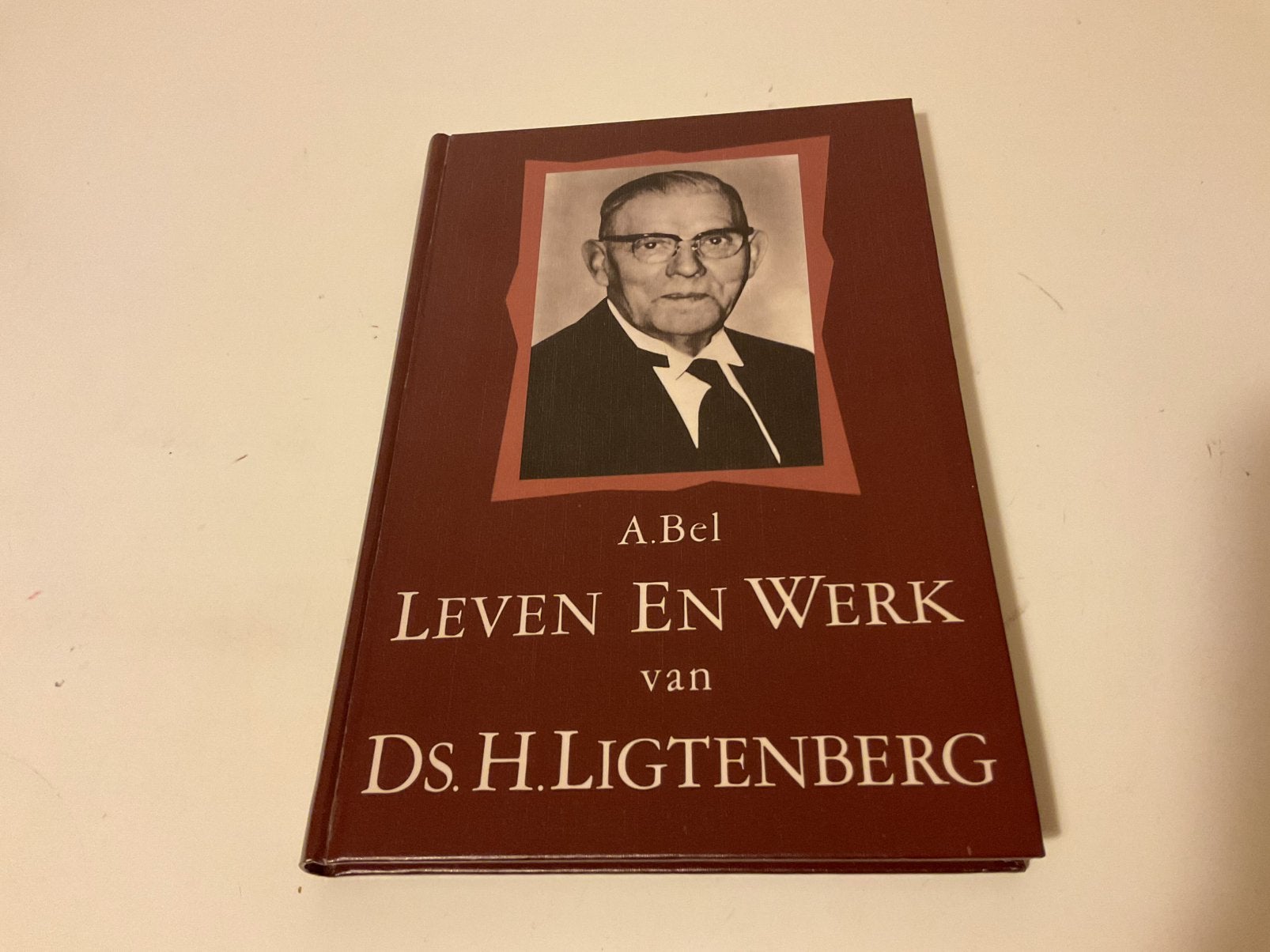 Leven en werk van ds. H. Ligtenberg, A. Bel, Ophalen of Verzenden, Zo goed als nieuw