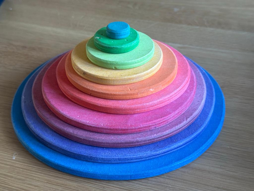 Grimm’s regenboog schijven, Ophalen of Verzenden, Gebruikt
