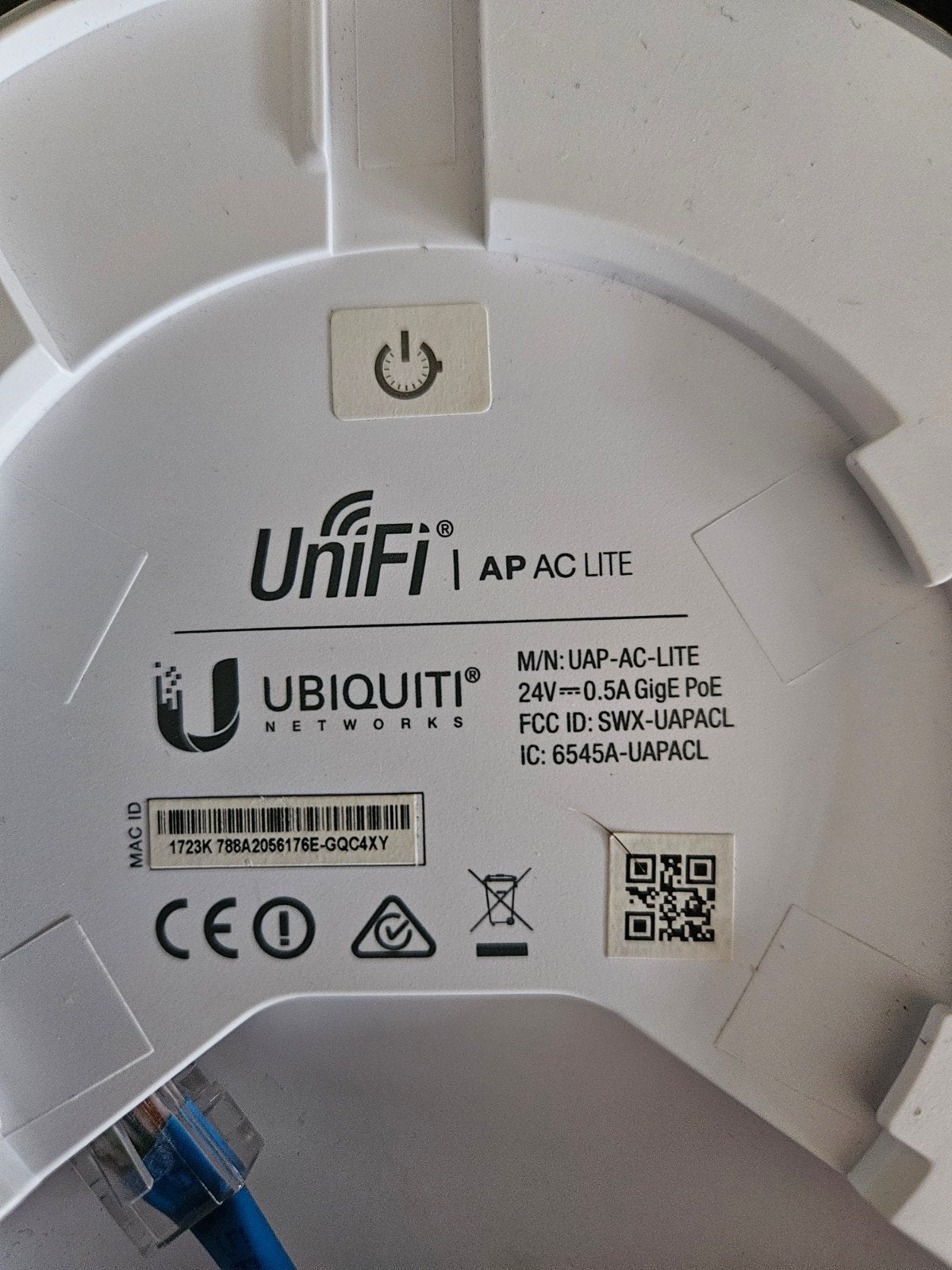 Ubiquiti UniFi AP AC Lite Access Point (UAP-AC-LITE), Ophalen of Verzenden, Zo goed als nieuw, Router, Ubiquiti