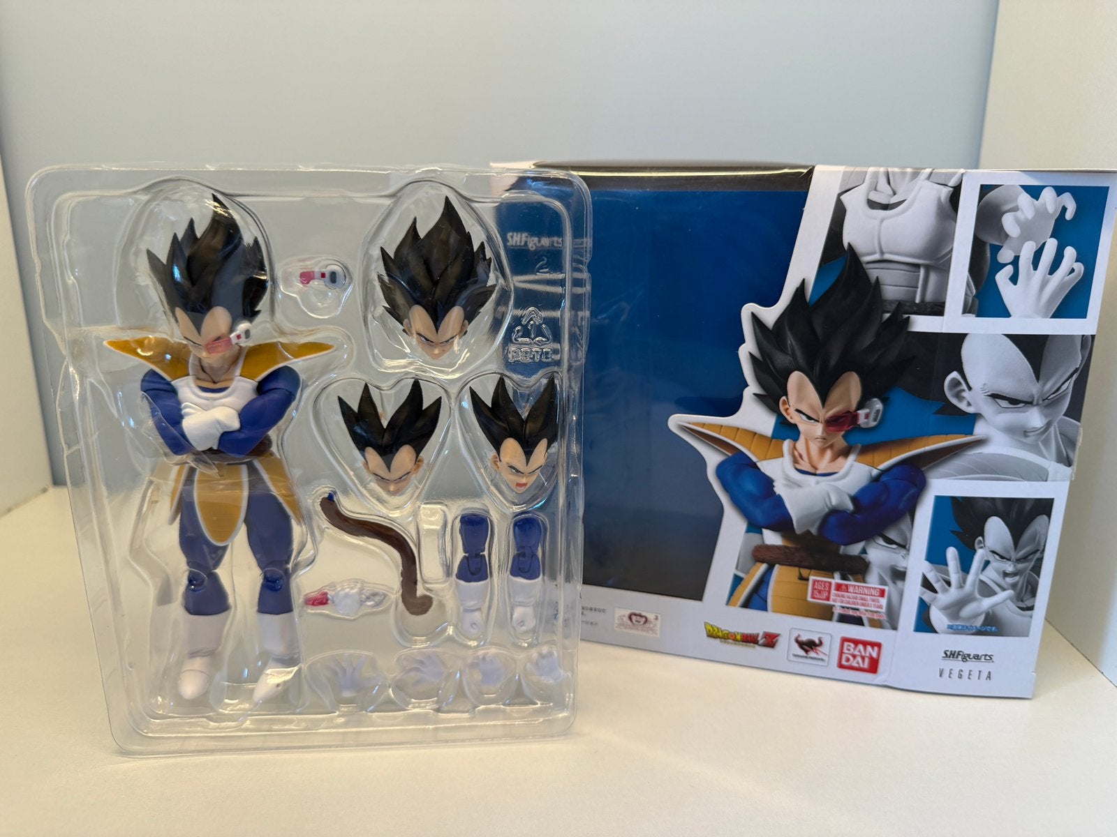 S.H. Figuarts Dragon Ball Z | Vegeta (Scouter), Ophalen of Verzenden, Zo goed als nieuw