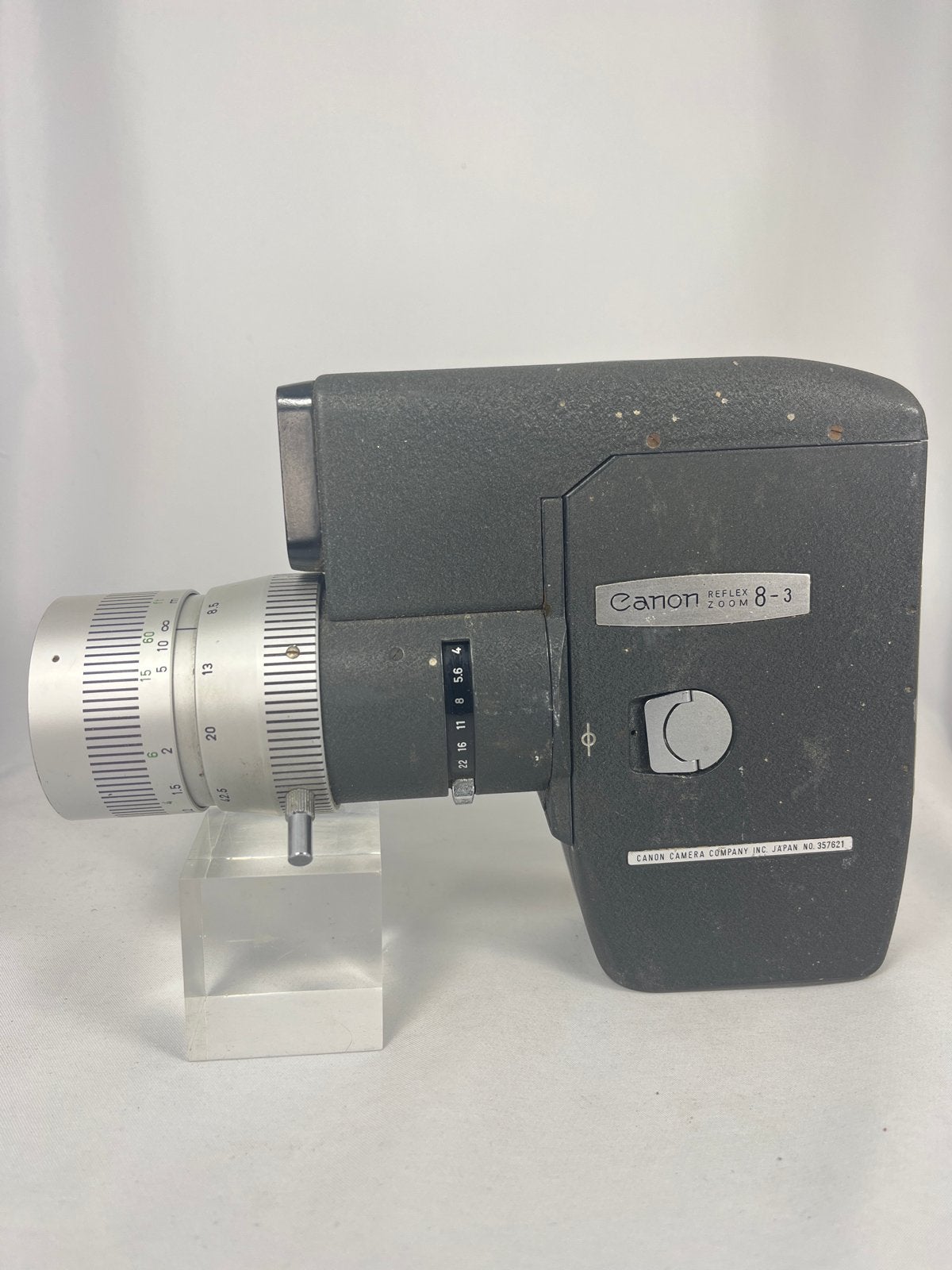 Vintage Canon Reflex Zoom 8-3 8mm filmcamera, Ophalen of Verzenden, 8mm, Camera
