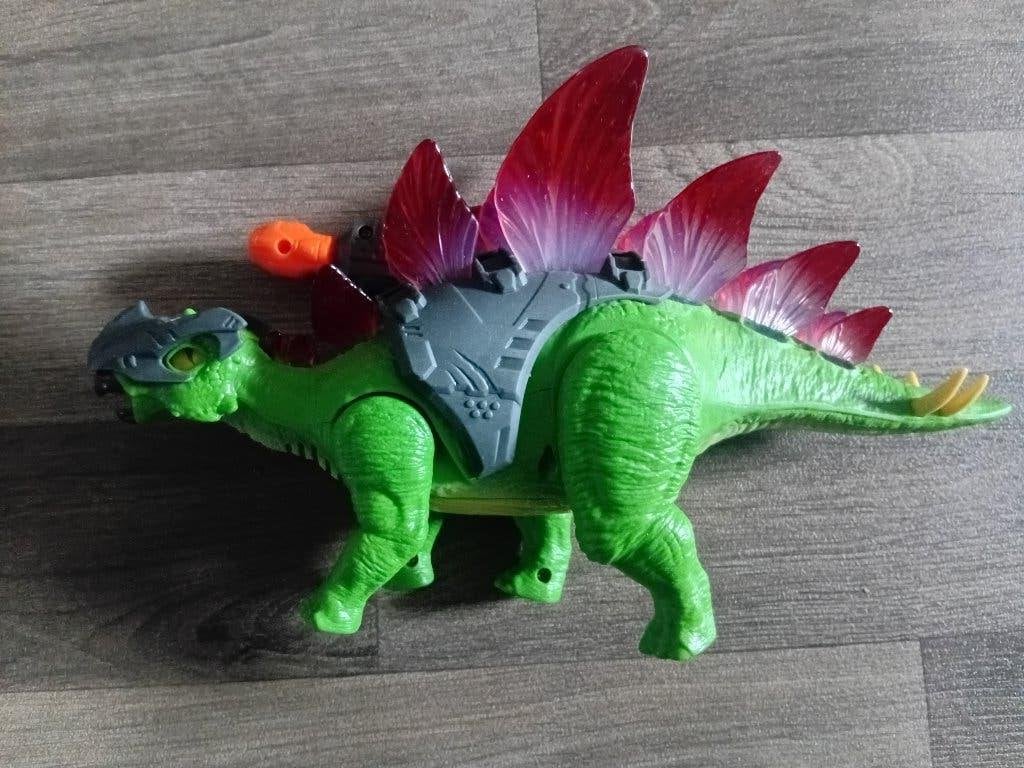 Dinosaurus speelgoed met schietfunctie, Ophalen of Verzenden, Gebruikt