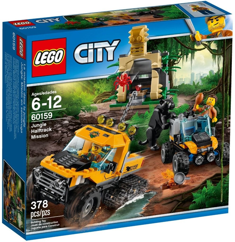 60159 - City: Jungle Halftrack Mission, Hello@support.lego.com, Lego, Nieuw, Ophalen of Verzenden