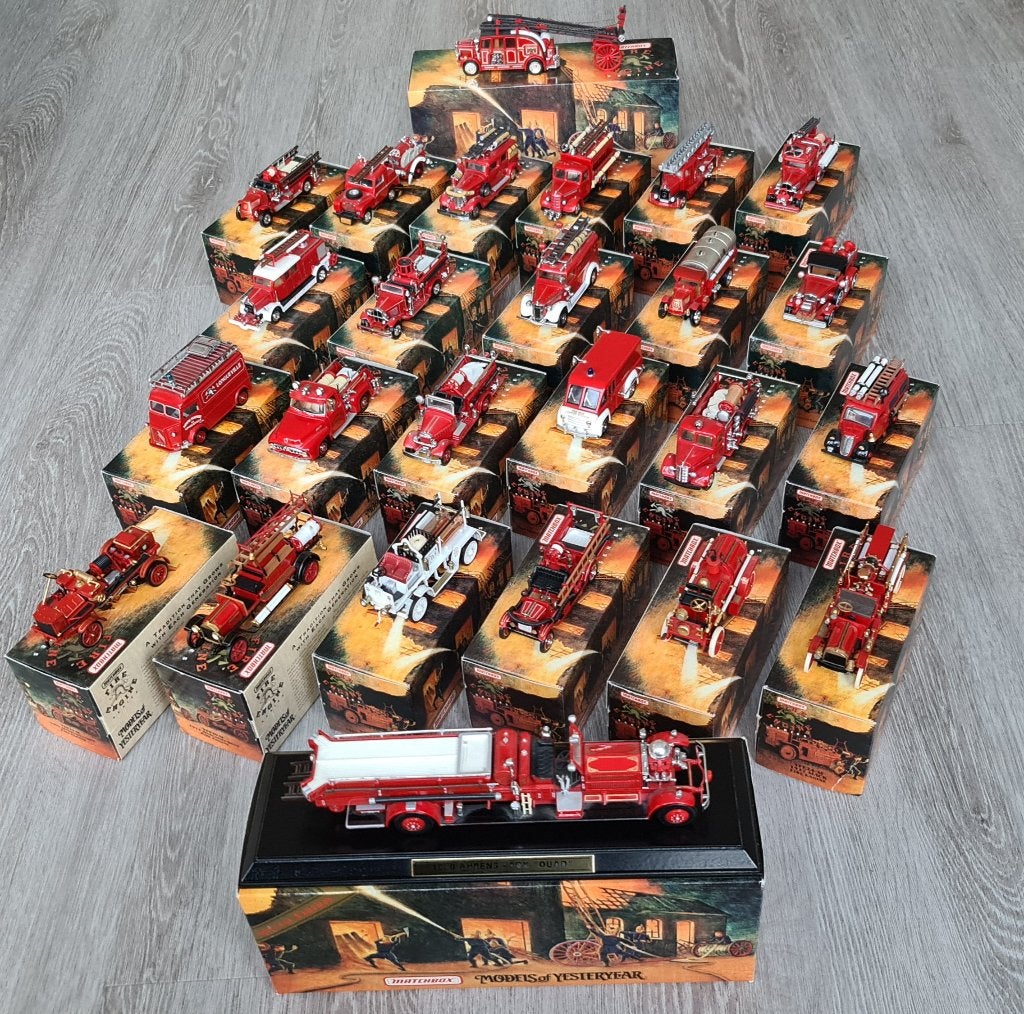 Matchbox Models of Yesteryear – Complete Serie Brandweer, Ophalen of Verzenden, Nieuw, Auto, Matchbox