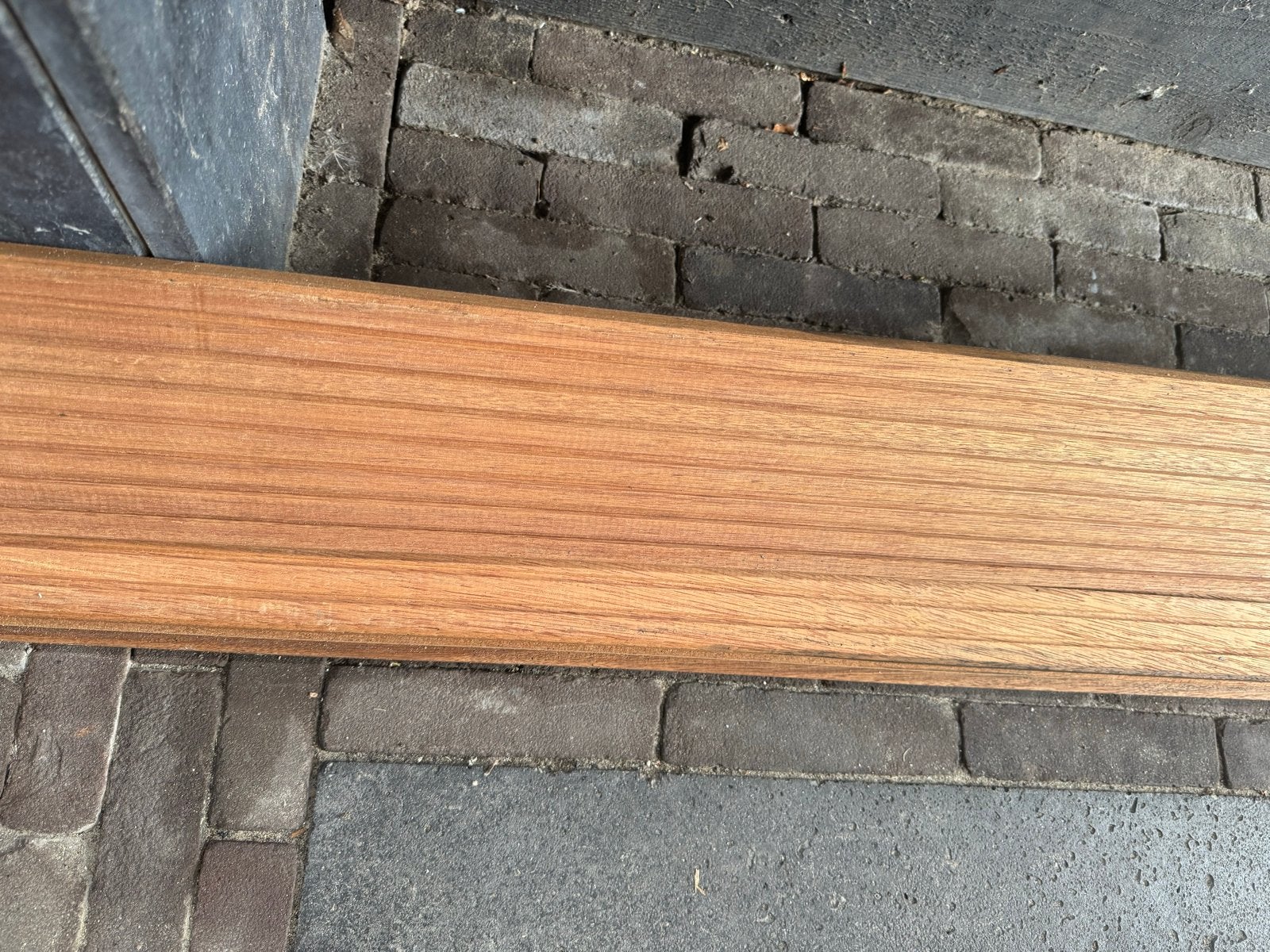 Hardhouten vlonderplanken - Diverse lengtes, Tuin en Terras, Ophalen, Gebruikt, Hout