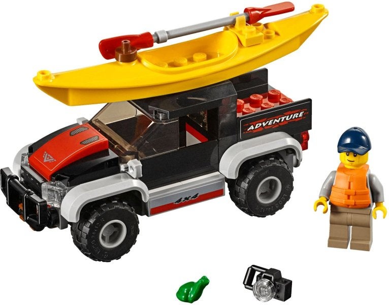Lego City Kajak Avontuur (60240) - Boekje mist omslag, City, Lego, Ophalen of Verzenden, Zo goed als nieuw