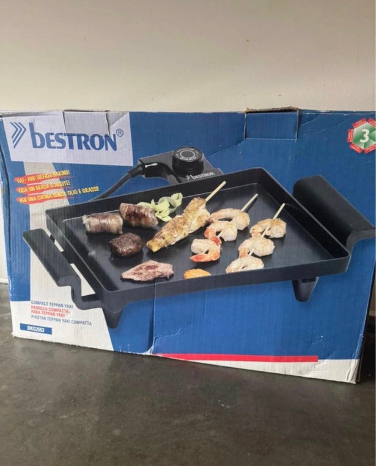 Bestron grill, Ophalen of Verzenden, Nieuw