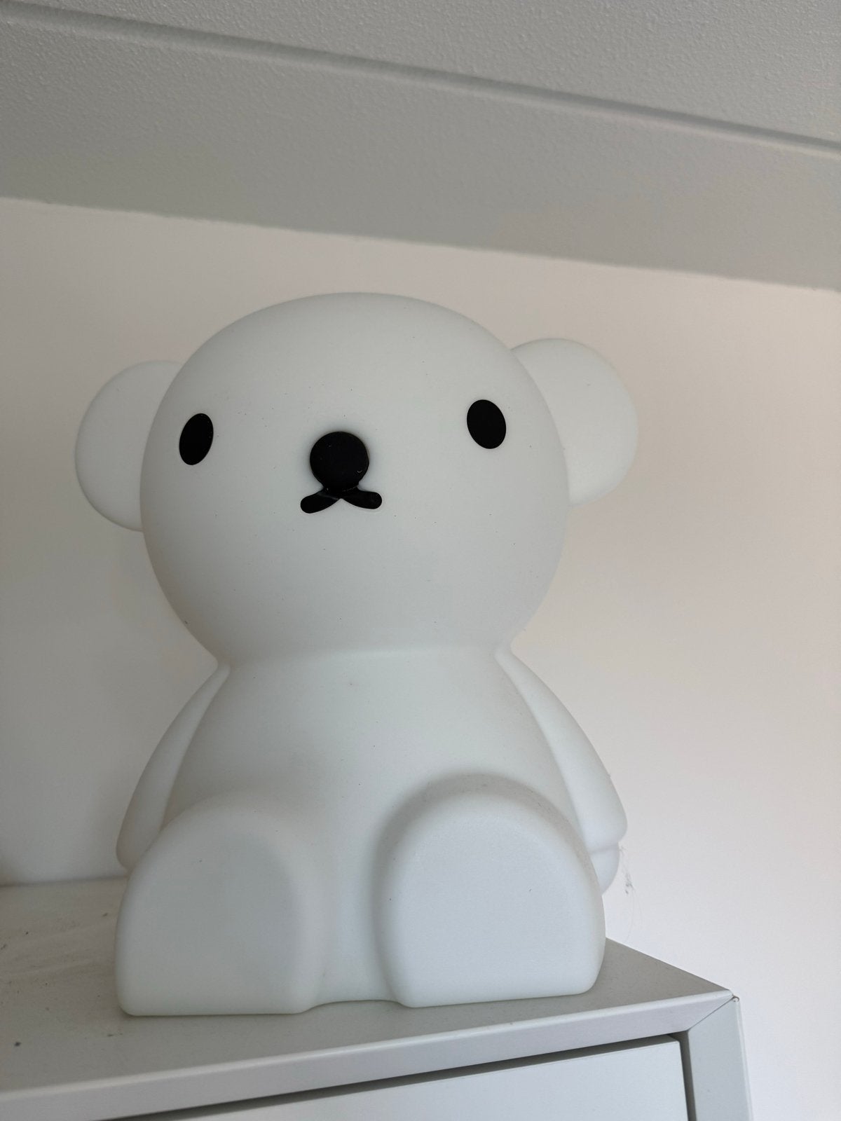 Nijntje Boris Beer lamp - Nachtlampje voor kinderkamer 35cm, Overige merken, Ophalen of Verzenden, Zo goed als nieuw, Wit