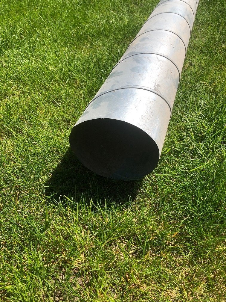 Wervelbuis, spirobuis Ø 125 mm x 2450 mm., Ophalen, Zo goed als nieuw, Afzuiger