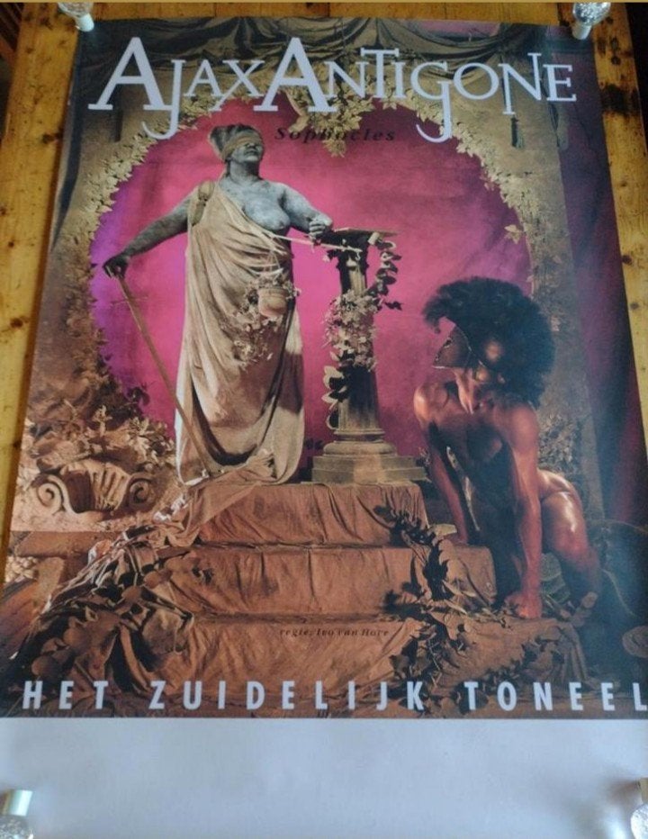 2 x Erwin Olaf. Ajax Antigone & La Passion de Gill, Rechthoekig Staand, Deurposter of groter, Nieuw, Ophalen of Verzenden