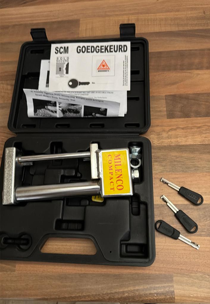 Milenco compact disselslot, Auto diversen, Anti-diefstal, Ophalen