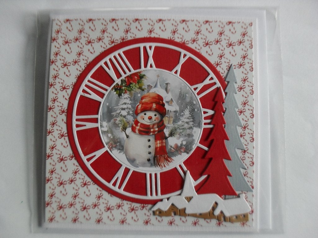 11 kerstkaart met envelop en verpakt, Ophalen of Verzenden, Nieuw, Kerst
