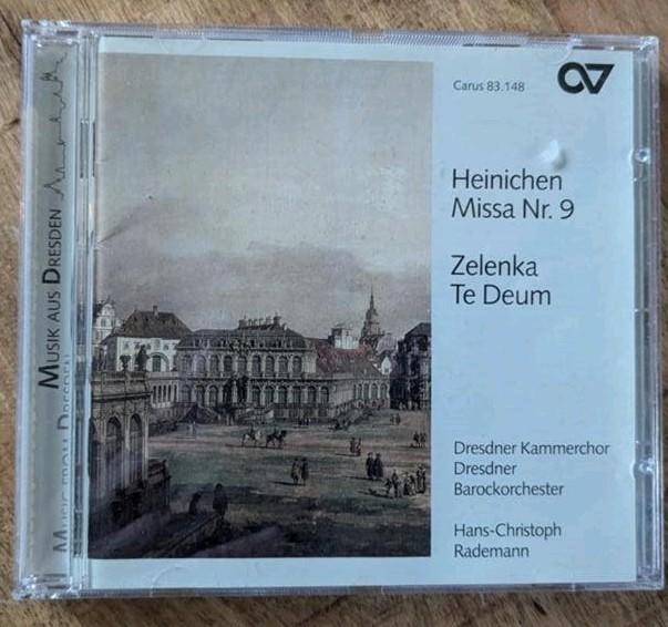 Zelenka, Heinichen - Missa Nr. 9, Te Deum (CD), Cd's en Dvd's, Cd's | Klassiek, Gebruikt, Met libretto, Ophalen of Verzenden, Barok