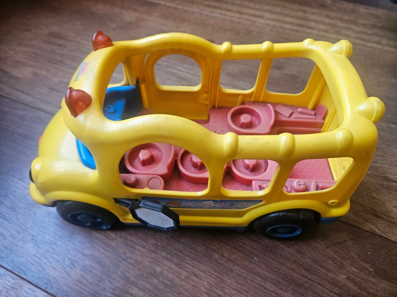 fisher price little people schoolbus, Ophalen of Verzenden, Gebruikt, 6 maanden tot 2 jaar