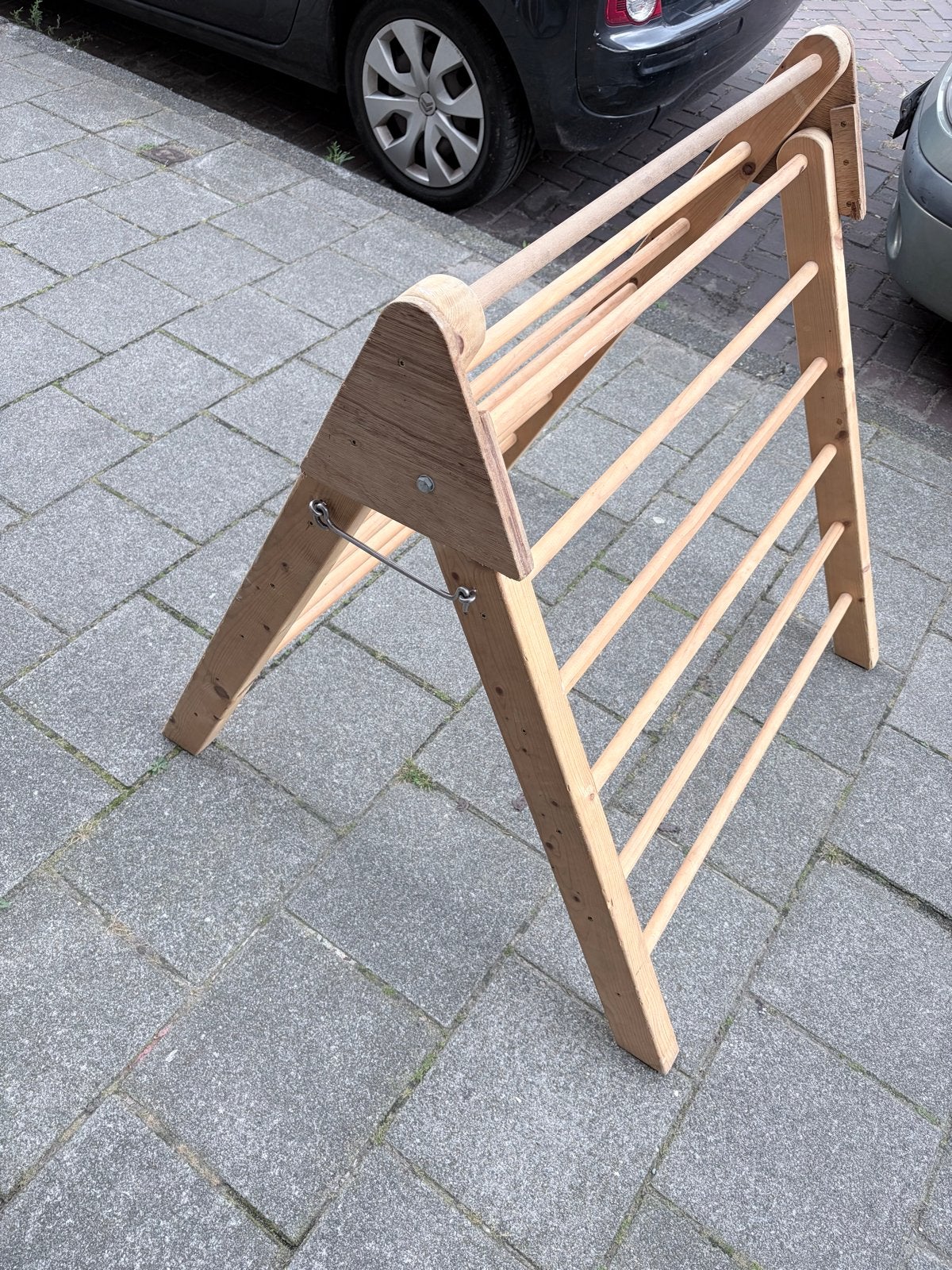 Houten Pikler Klimrek - Montessori Speelgoed, Ophalen, Gebruikt, Klimwand