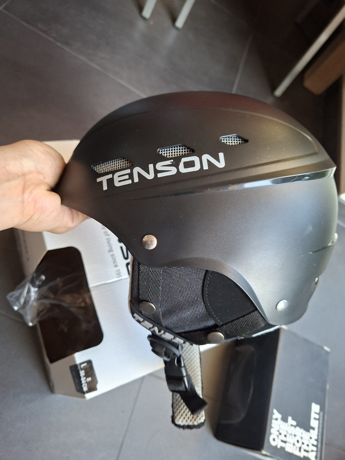 Tenson Skihelm - Maat S (50-54 cm) -  zeer goede staat, Overige merken, Overige typen, Nieuw, Ophalen of Verzenden
