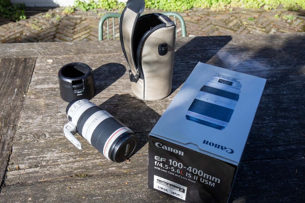 CANON 100-400mm f4.5-5.6L IS  ll USM, Audio, Tv en Foto, Fotografie | Lenzen en Objectieven, Ophalen, Zo goed als nieuw, Telelens