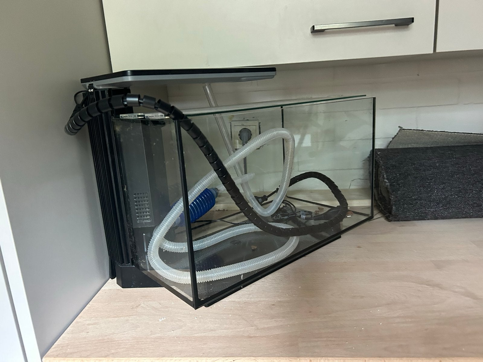 Mooi aquarium, Ophalen of Verzenden, Zo goed als nieuw, Leeg aquarium