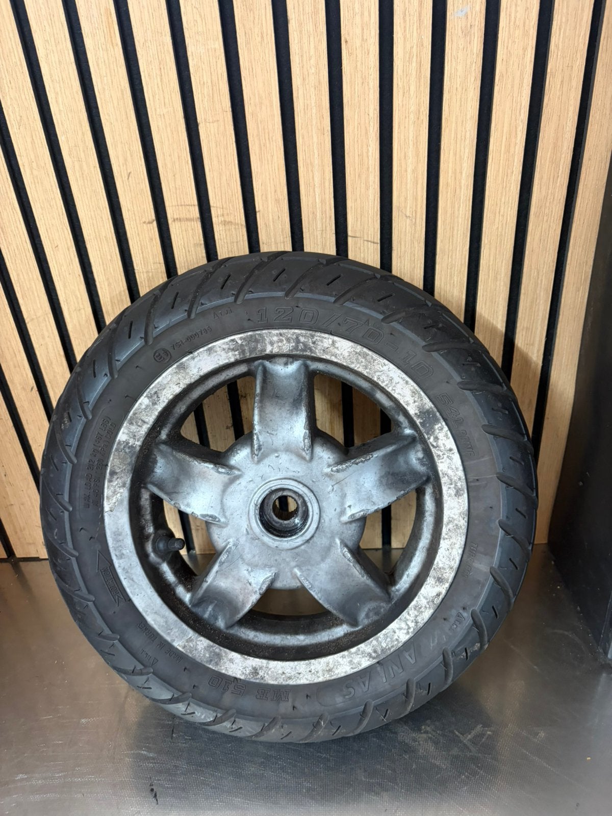 piaggio zip 2000 achtervelg, Ophalen