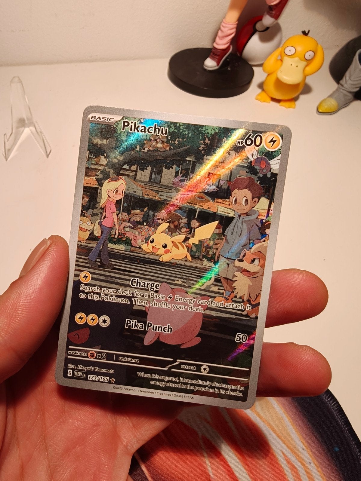 Pikachu 173/165, Ophalen of Verzenden, Nieuw, Losse kaart, Foil