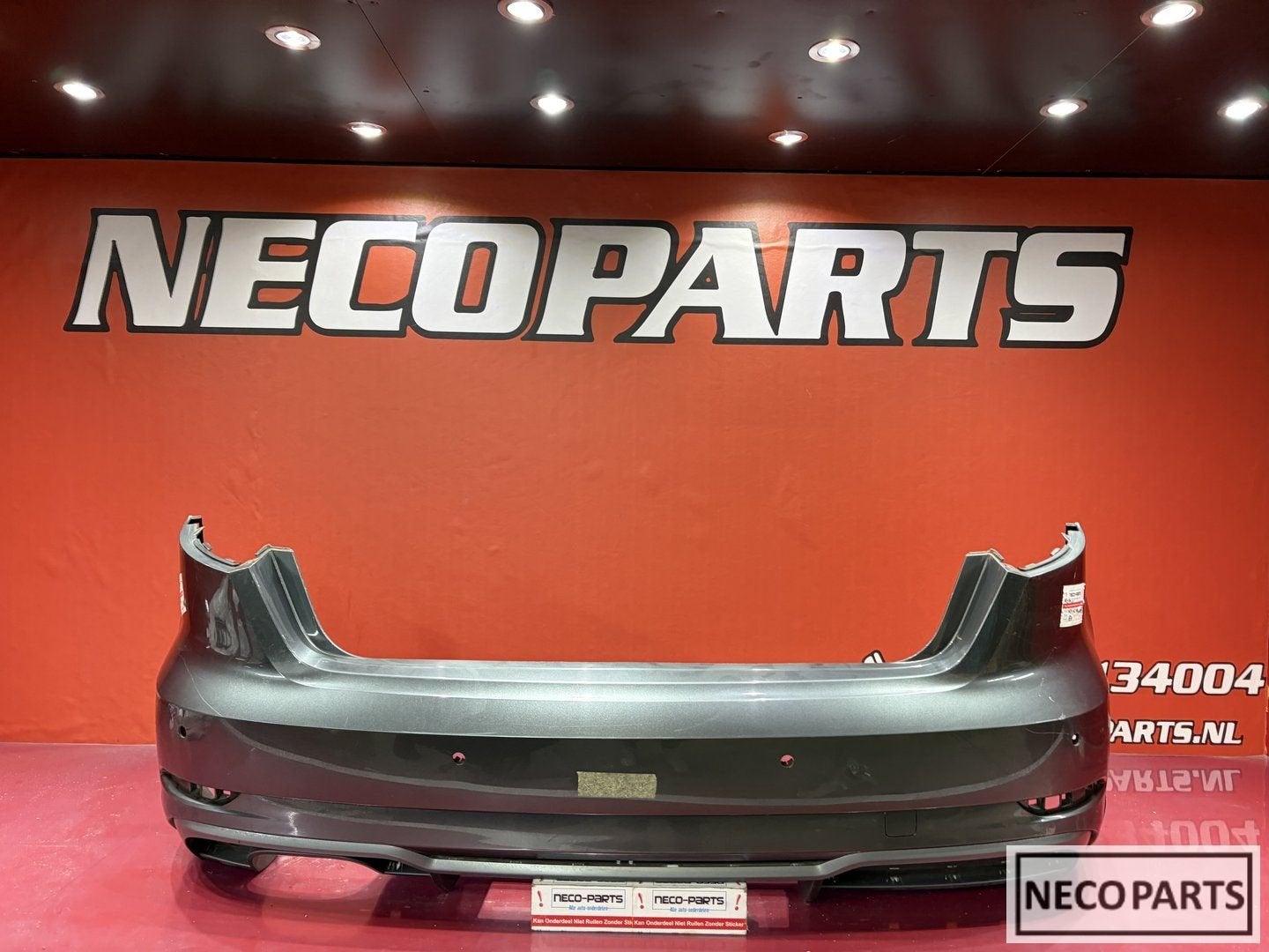 AUDI A3 8V S LINE ACHTERBUMPER ORIGINEEL PDC, Gebruikt, -, -, Achter