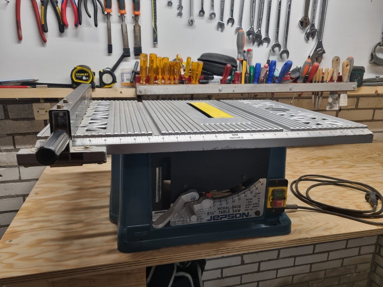 Compacte zaagtafel - JEPSON, Ophalen, Gebruikt, Cirkelzaag, 1200 watt of meer