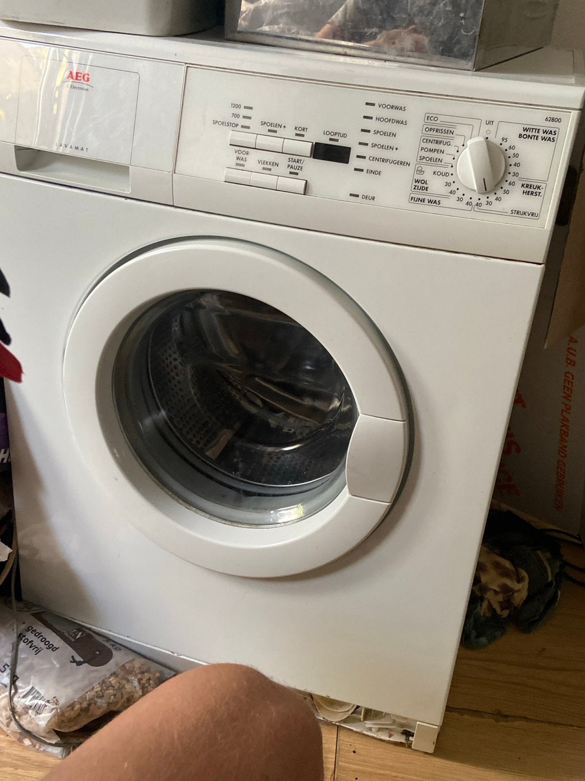 AEG Lavamat Wasmachine - Voorlader, Witgoed en Apparatuur, Gebruikt, Ophalen of Verzenden, Voorlader, 85 tot 90 cm