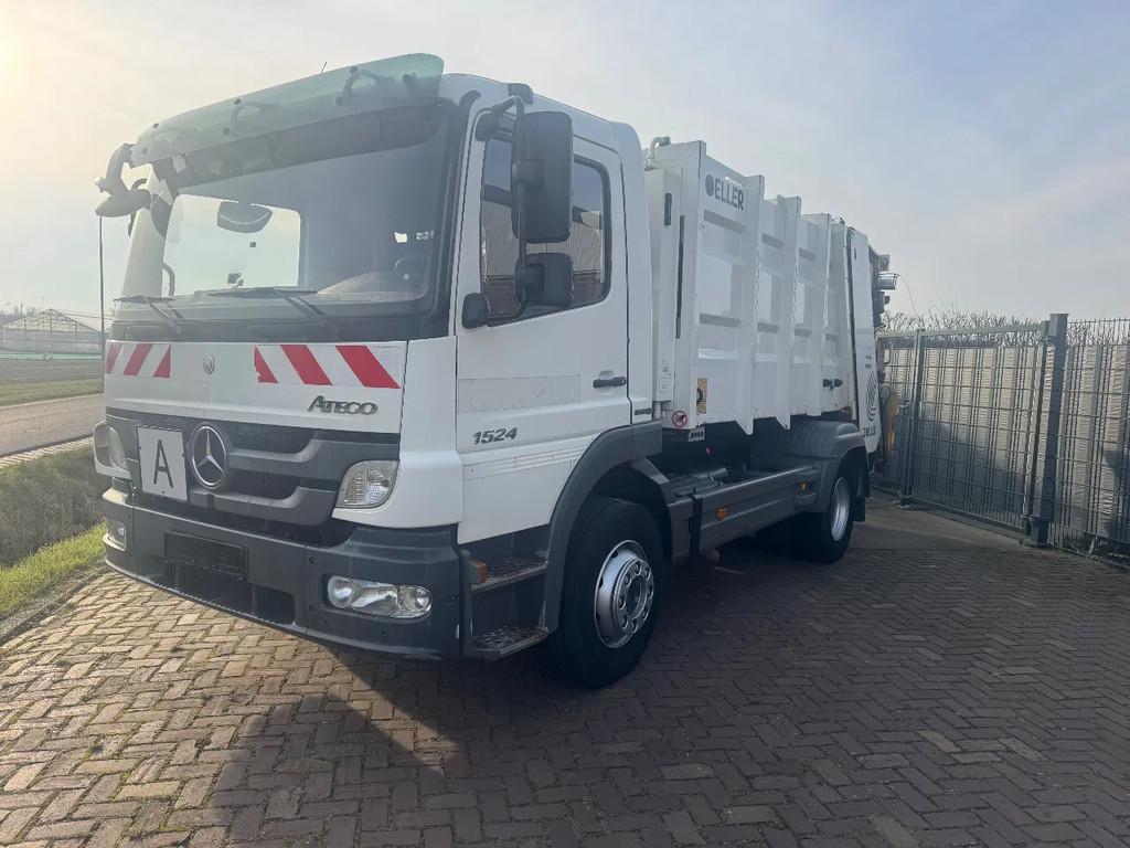 Mercedes-Benz Atego 1524 Mini Zoeler (bj 2013), Auto's, Vrachtwagens, Euro 5, Achterwielaandrijving, Open dak, Mercedes-Benz