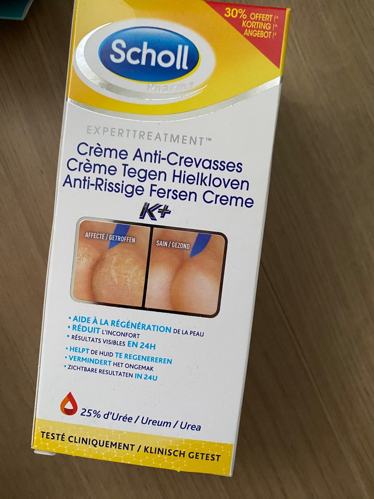 Nieuw Scholl crème tegen hielkloven voeten crème, Ophalen of Verzenden, Nieuw, Bodylotion, Crème of Olie