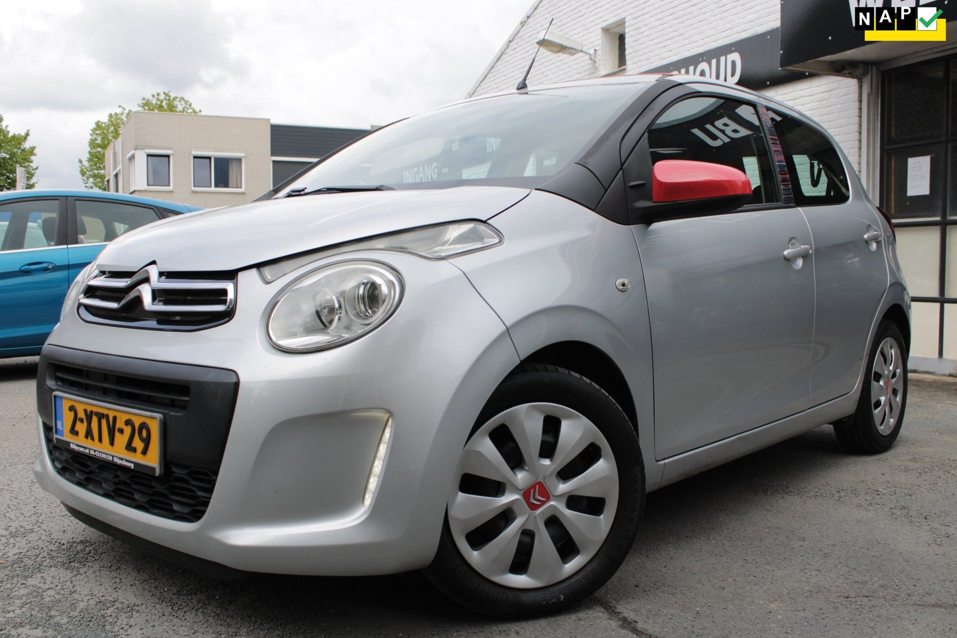 Citroen C1 1.2 PureTech Airscape Shine / Cabrio / Airco / AP, Voorwielaandrijving, Euro 5, Stof, Gebruikt
