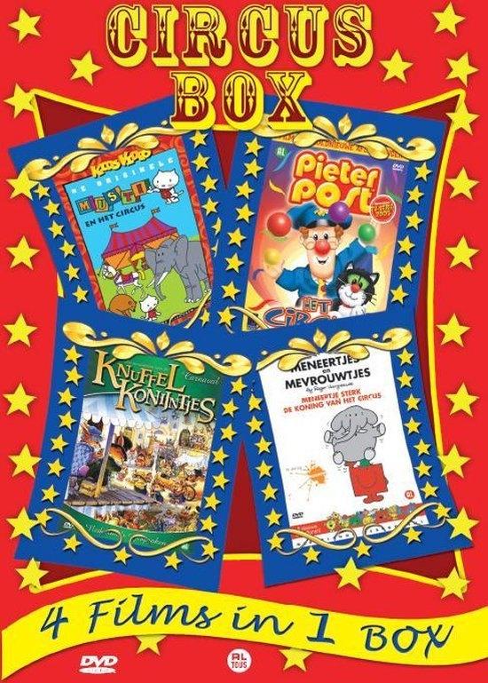 Circus box 4 films in 1 box Nieuw in de folie(rs3), Alle leeftijden, Verzenden, Nieuw in verpakking