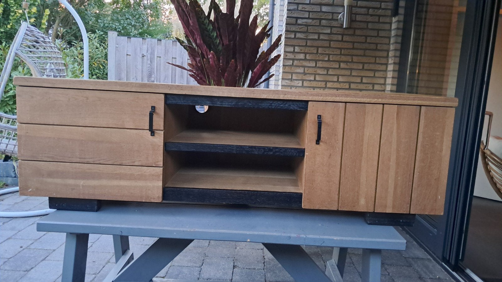 Televisie dressoir, Ophalen, Gebruikt, 150 tot 200 cm, Minder dan 100 cm