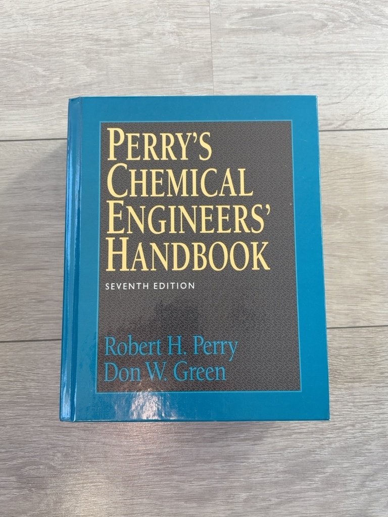 Perry’s Chemical Engineers’ Handbook – 7th Edition, Robert H. Perry, Don W. Green & James O. Maloney, Ophalen of Verzenden, Zo goed als nieuw