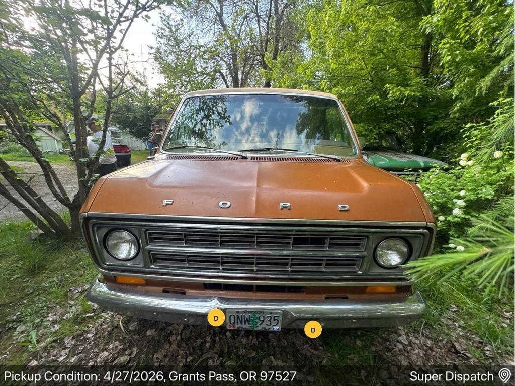 Ford USA Econoline E-150 CLUBWAGON (bj 1976, automaat), Automaat, Bruin, Bedrijf, 9 stoelen