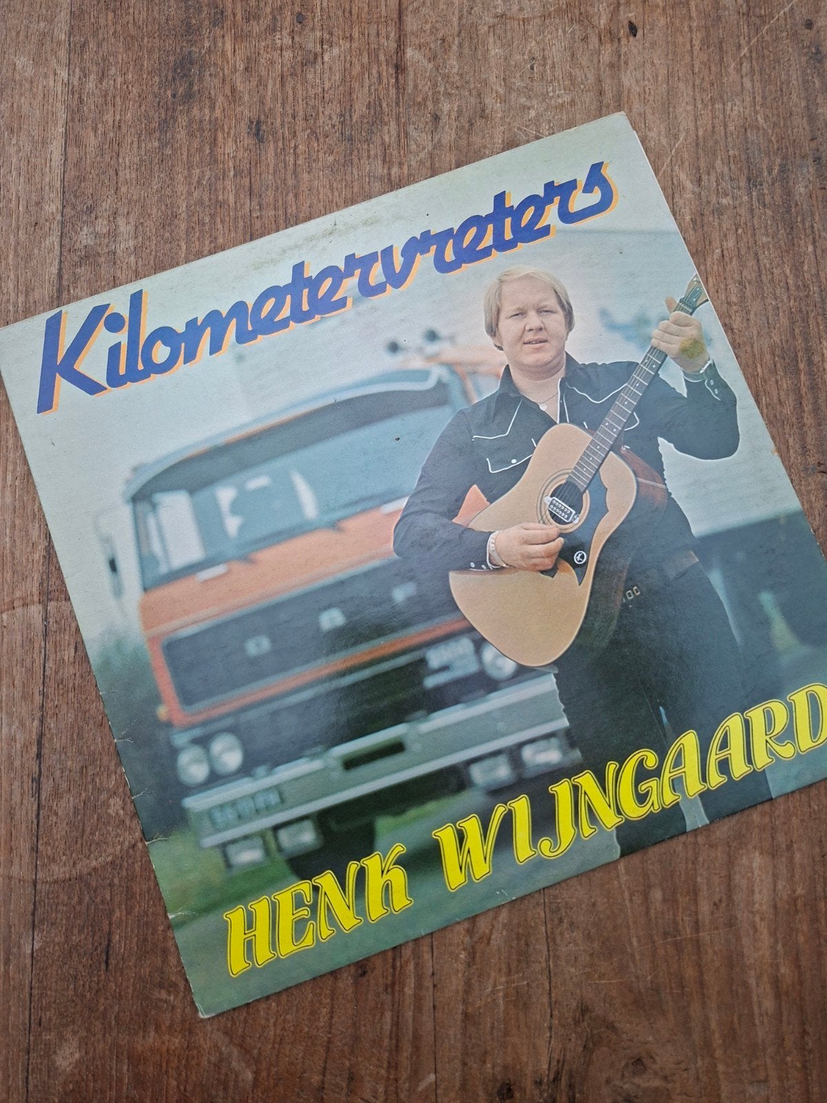 Elpee Henk Wijngaard. Kilometervreters. Telstar, Ophalen of Verzenden, Gebruikt, Overige formaten, Levenslied of Smartlap