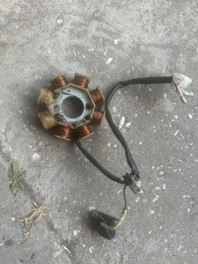 Stator spoel voor scooter/brommer Gy6, Ophalen of Verzenden, Gebruikt, Overige typen