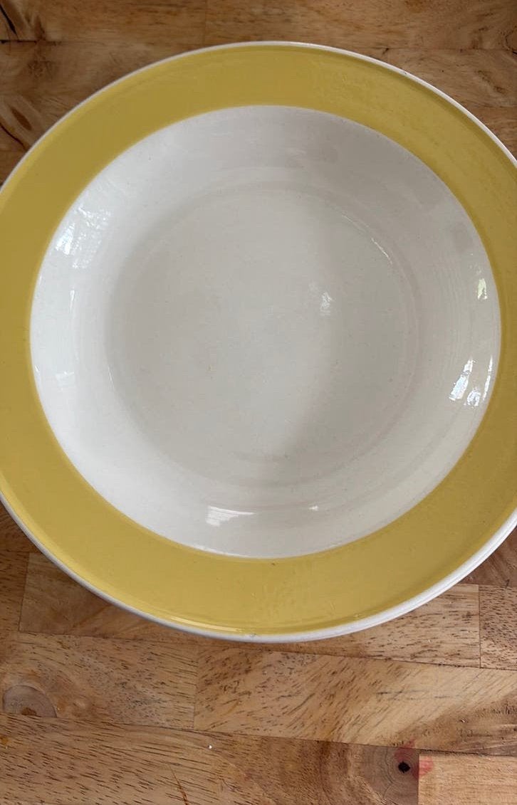 Villeroy & Boch Mettlach borden France-Saar periode, Gebruikt, Keramiek, Ophalen of Verzenden, Bord(en)