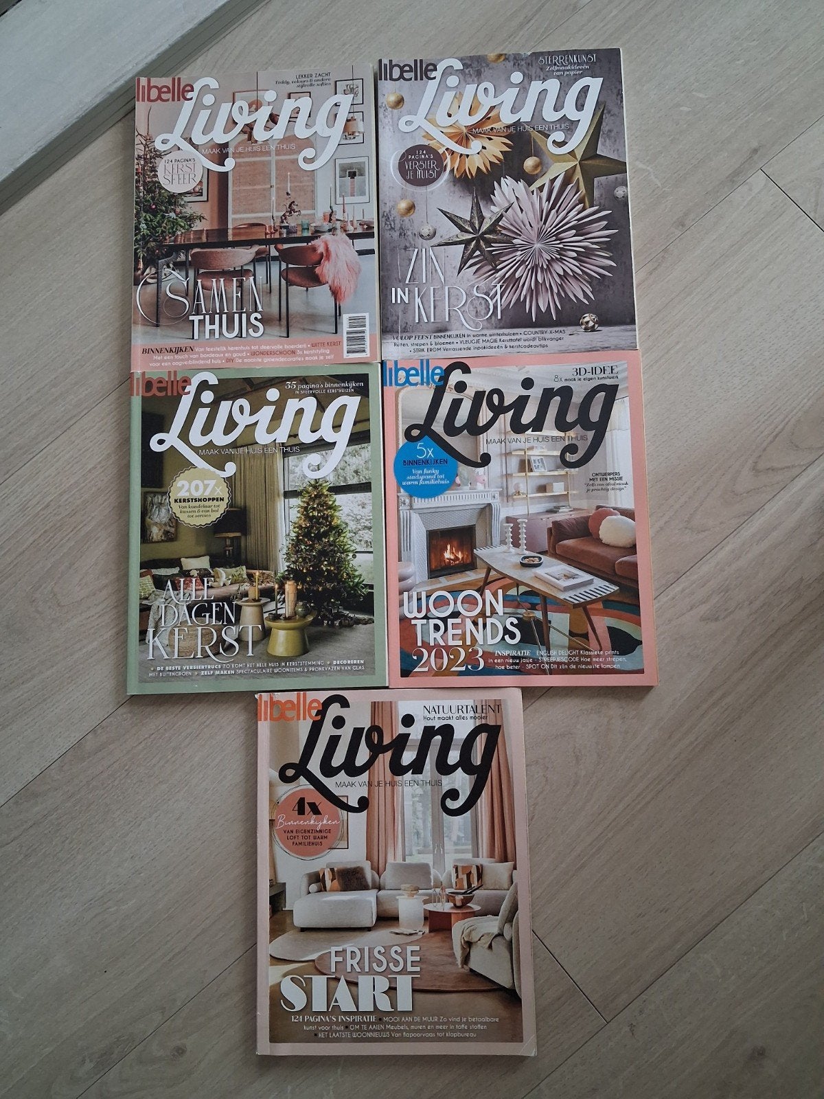 5 Stuks Libelle LIVING woontijdschriften samen voor €9,99, Boeken, Ophalen of Verzenden, Gelezen, Overige typen
