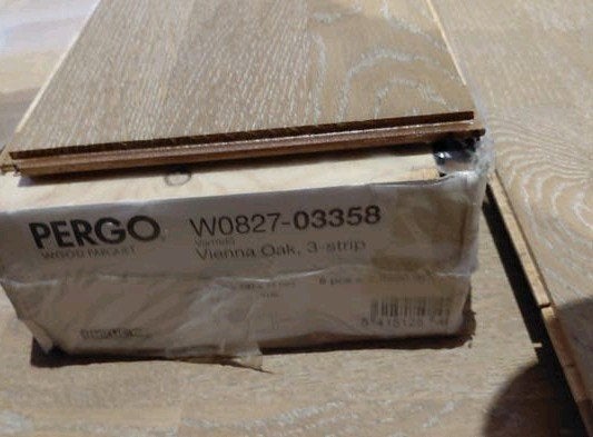 Pergo Varmdö Vienna Oak 3-strip parketvloer, 50 tot 150 cm, Nieuw, Minder dan 5 m², 10 tot 30 cm